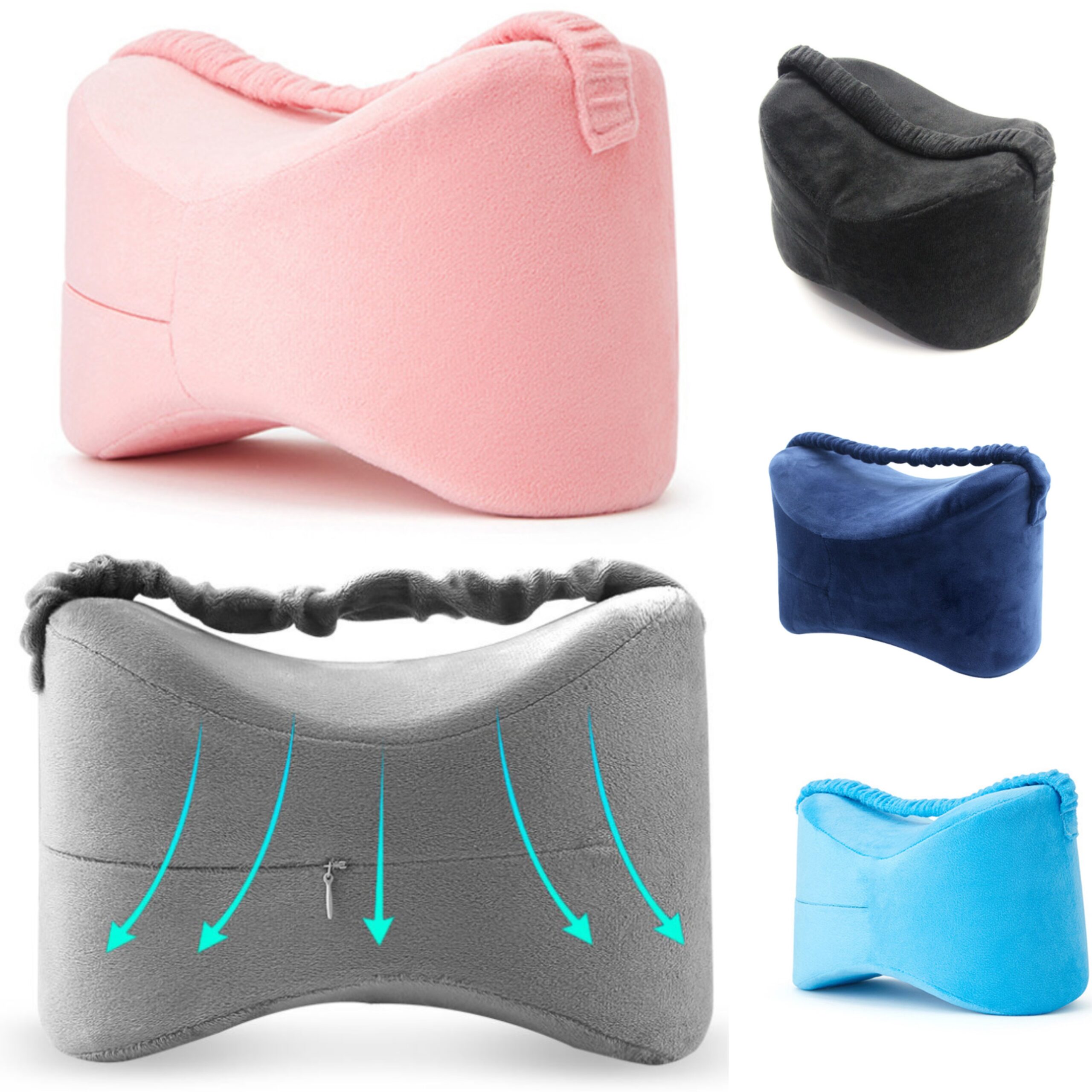 Memory Foam Yuanbao-shaped Leg Hug Pillow