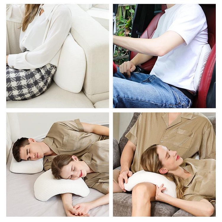 Memory Foam Couple Nap Head Pillow