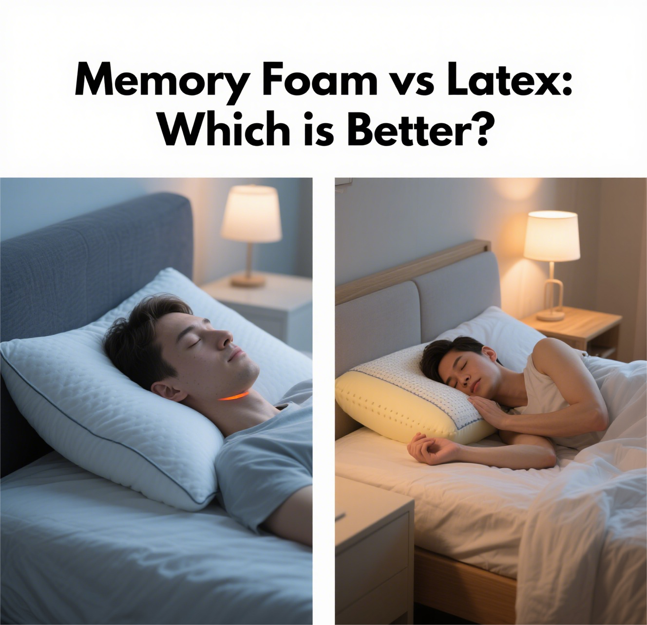 Memory Foam vs Latex: Which is Better?
