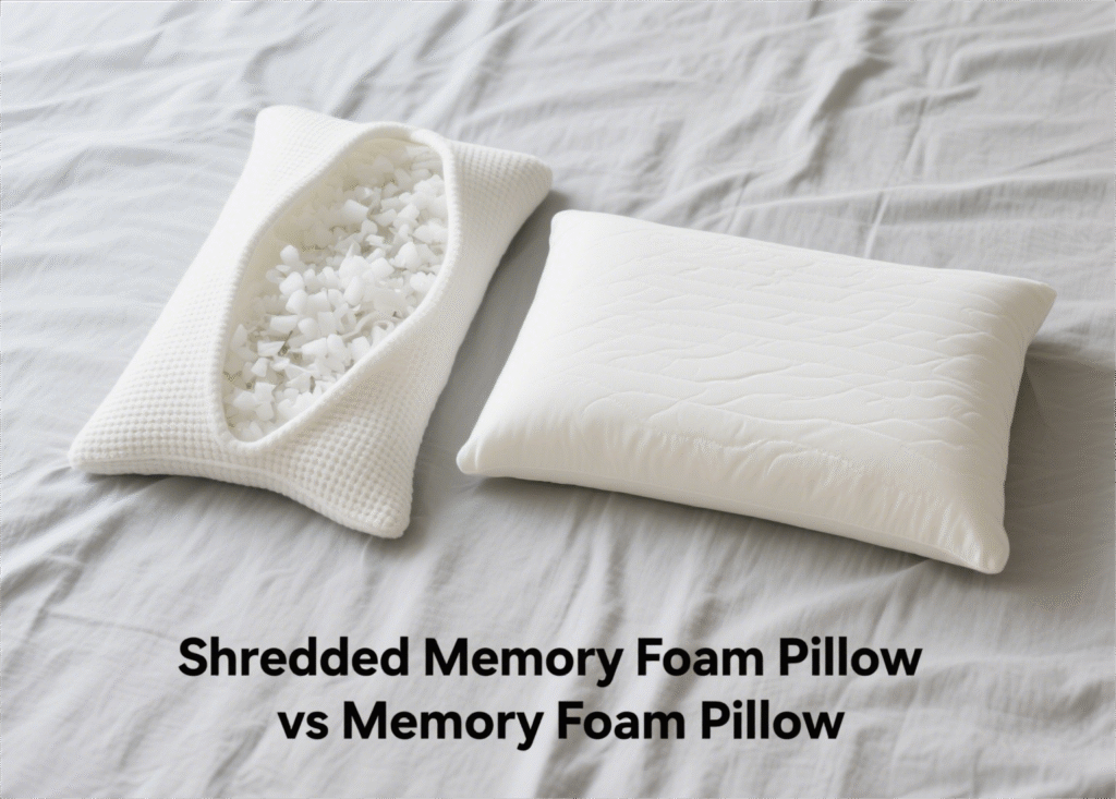 Shredded Memory Foam vs Memory Foam